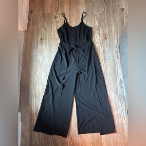 Athleta Black Wide-Leg Jumpsuit